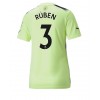 Manchester City Ruben Dias #3 Tredje Tröja Dam 2022-23 Korta ärmar